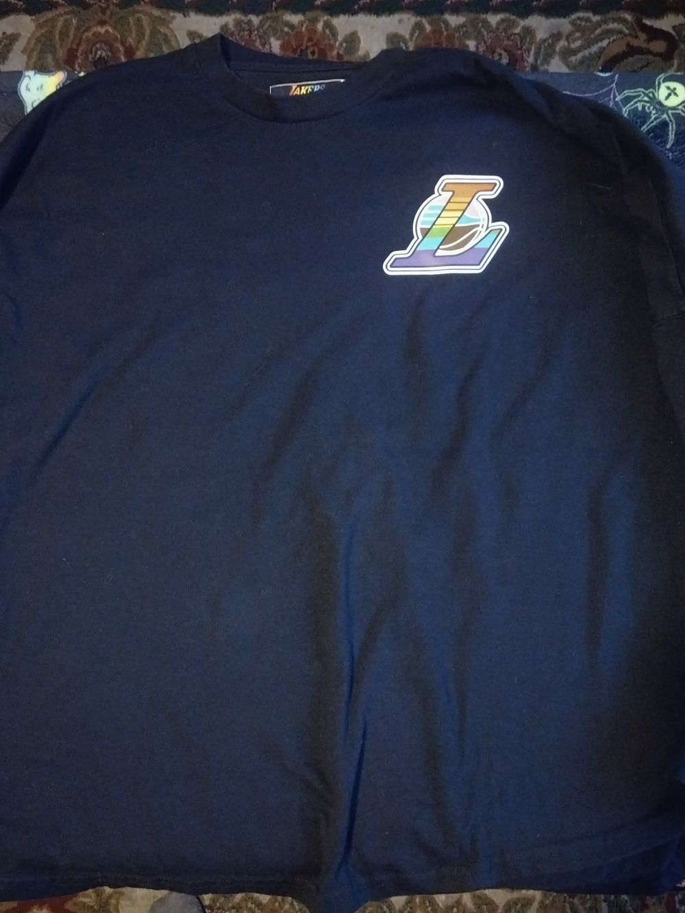 LA Lakers NBA Basketball Pride Rainbow Long Sleeve Shirt